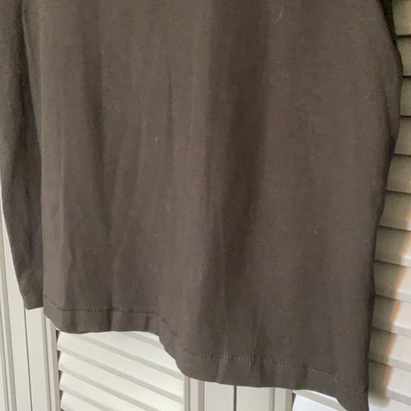 Rachel Zoe : Black Cropped Tee - Small - Picture 3 of 9